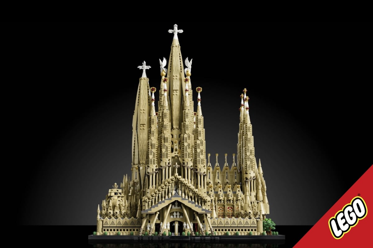 LEGO maqueta Sagrada Familia de Gaudí