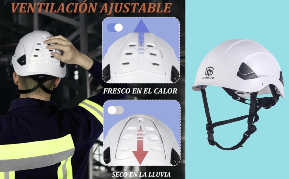 oferta casco protección construcción y obras