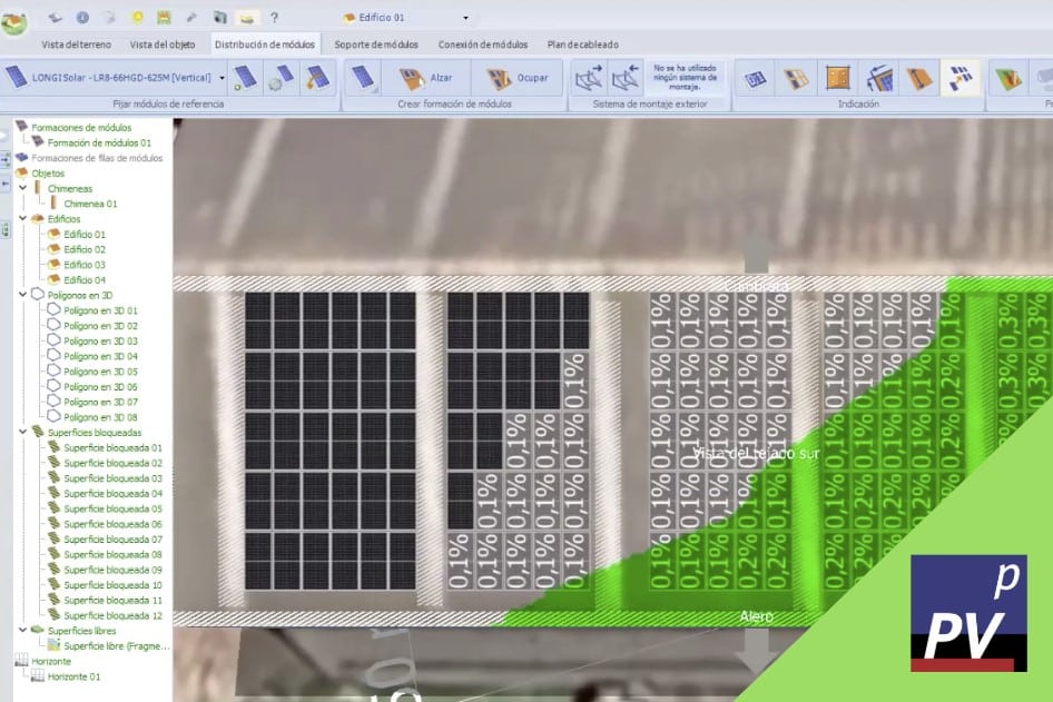software para el dimensionamiento fotovoltaico
