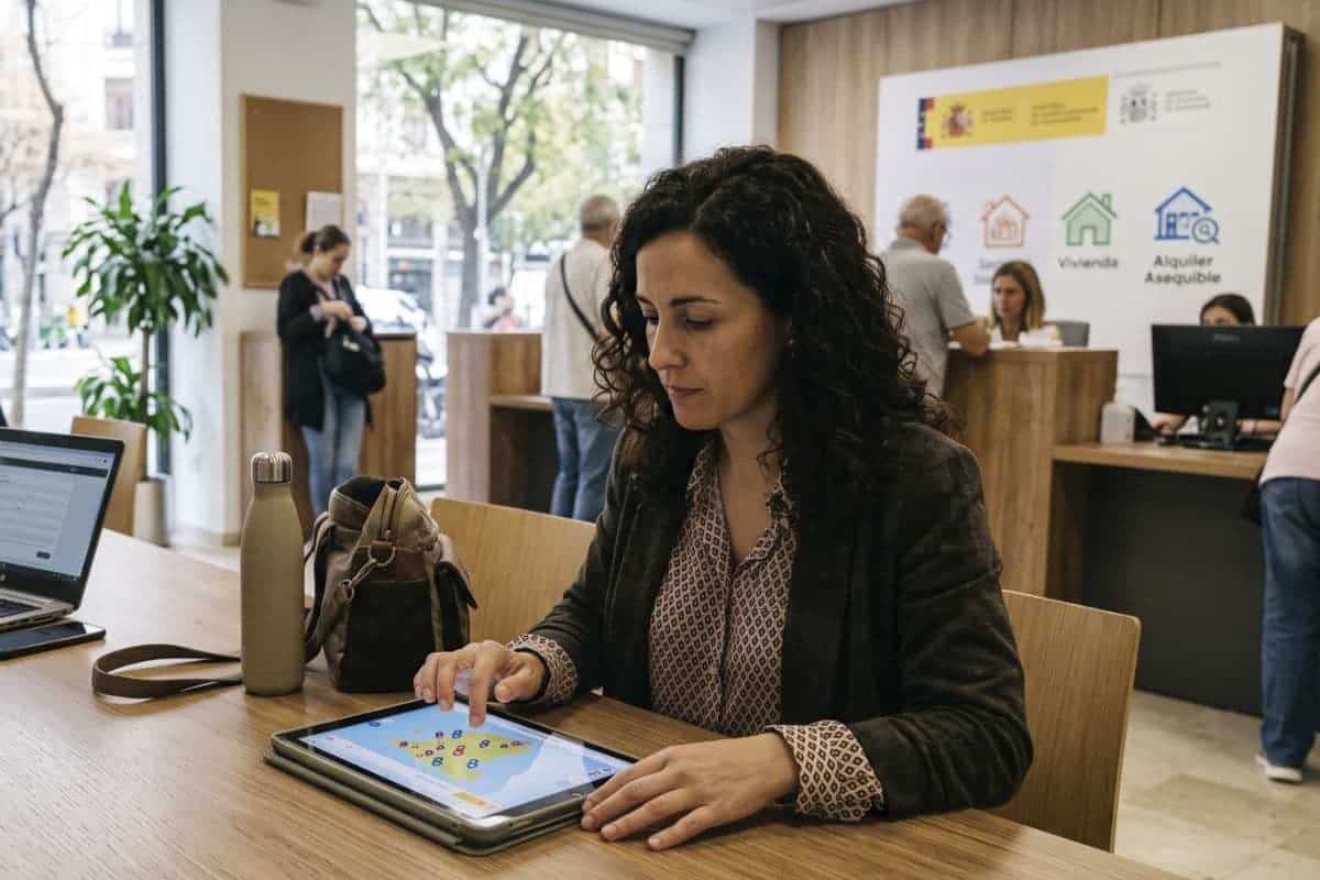 Web Casa 47. El portal estatal de alquiler asequible de viviendas en España