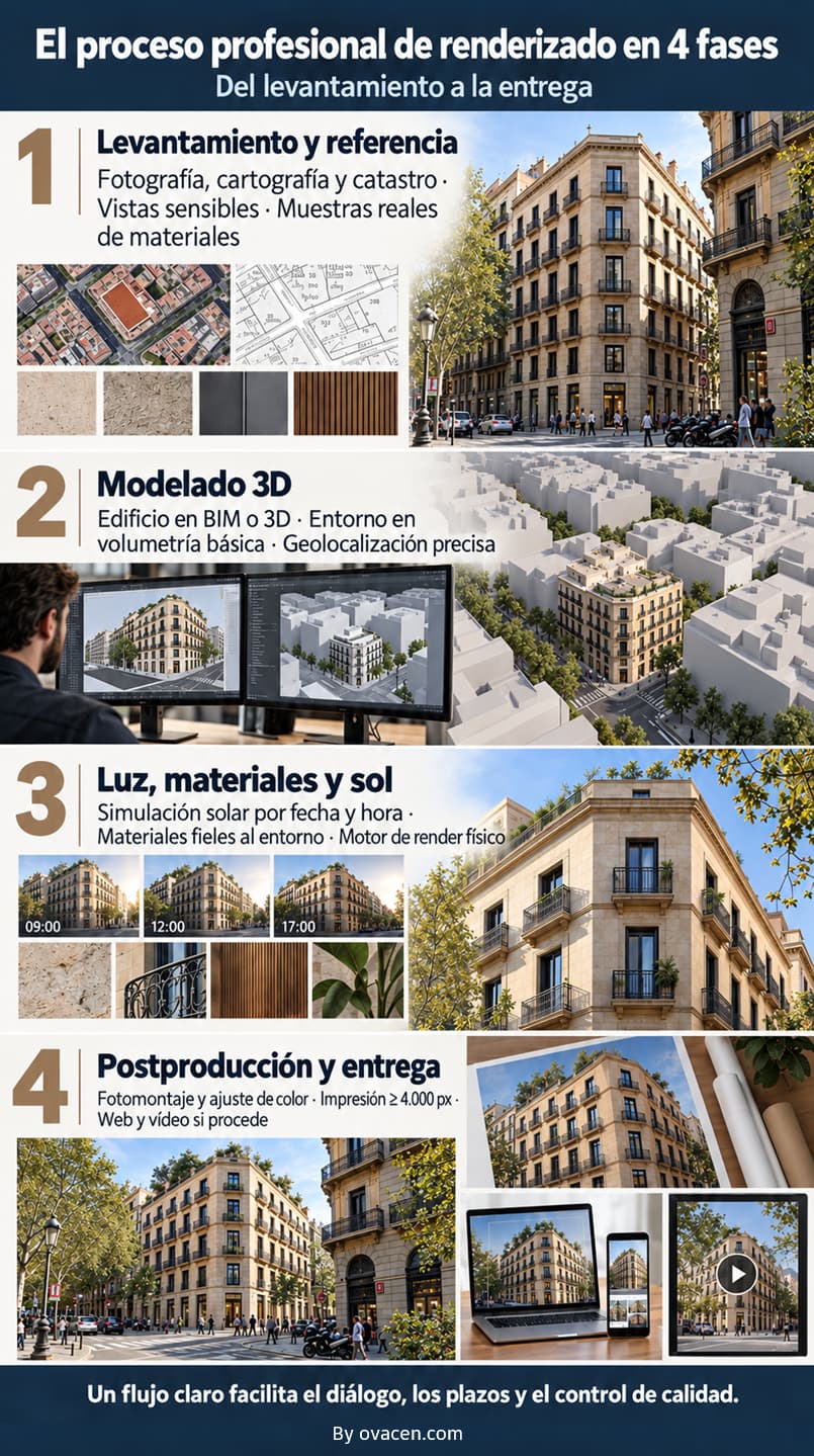 Cómo se hace renders 3D profesionales