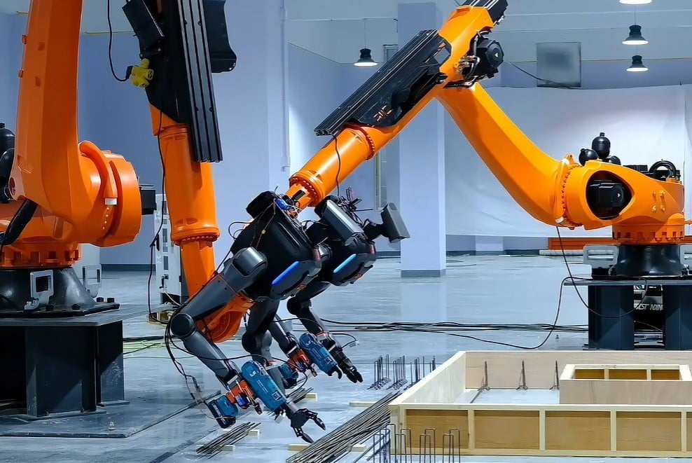 tecnología robótica para construcción